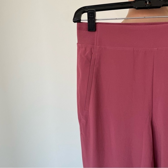 ATHLETA Brooklyn Heights Pink Rose Blush High Rise Jogger Pants 533443 EUC Sz 2 - Picture 7 of 12